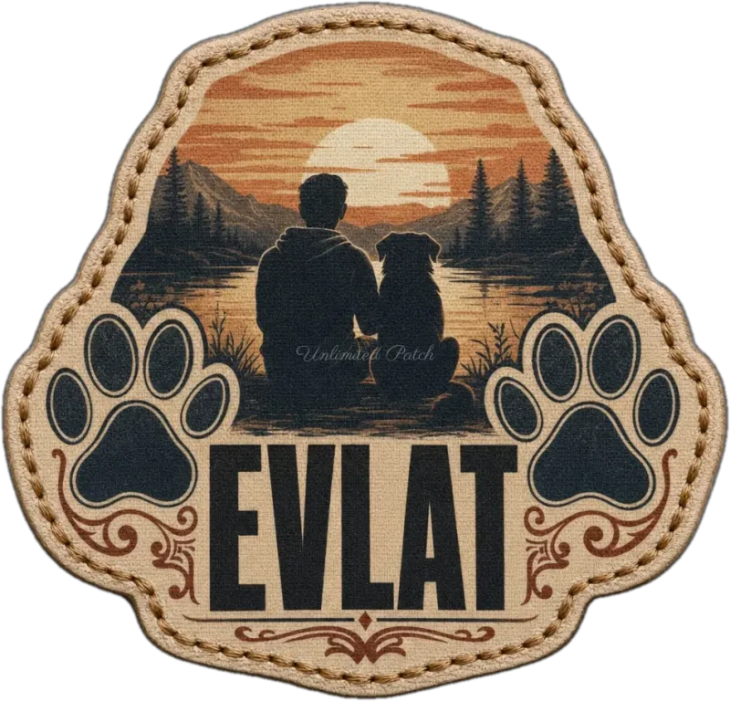 Fur Baby Themed Nostalgic Patch | 3D Embossed TPU Badge