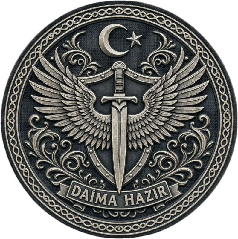 Winged Shield 3D Embossed TPU Patch | UV Printed Tactical Badge