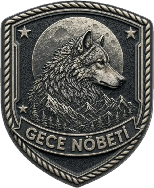 Wolf-Themed 3D Embossed TPU Patch | UV Printed Tactical Badge