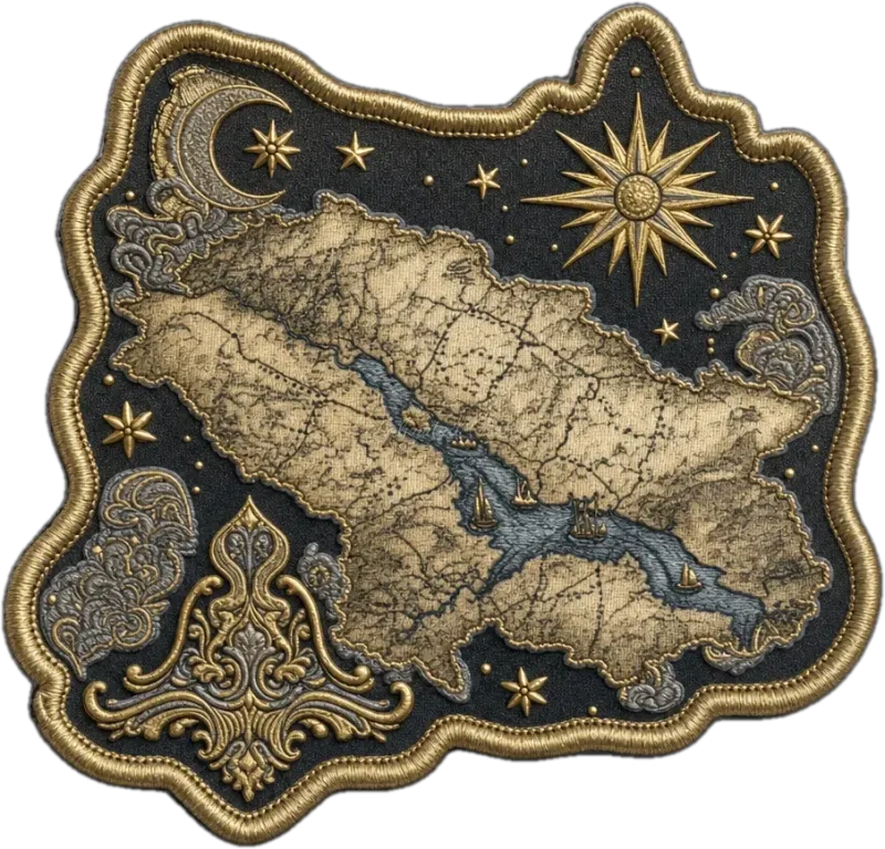 Tarabya Themed 3D Embossed TPU Patch | UV Printed Tactical Badge