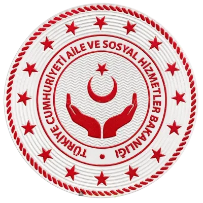 Republic of Turkey Ministry of Family and Social Services TPU Embossed Badge | UV Printed 3D Patch
