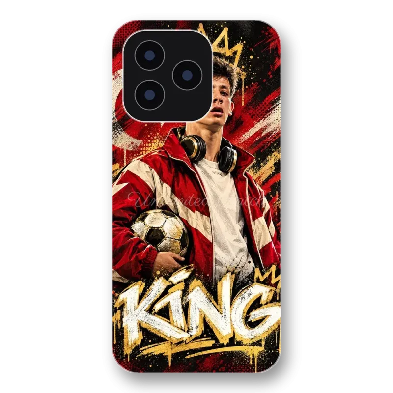 Arda Güler King Grafiti Şeffaf Telefon Kılıfı