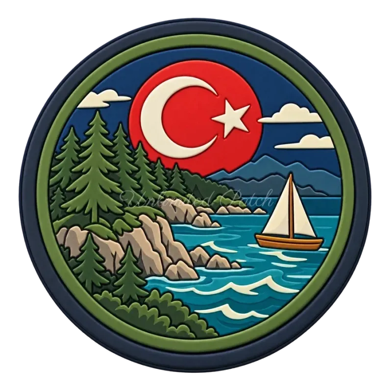 Sea Camp Themed Patch | 3D TPU Scout Badge