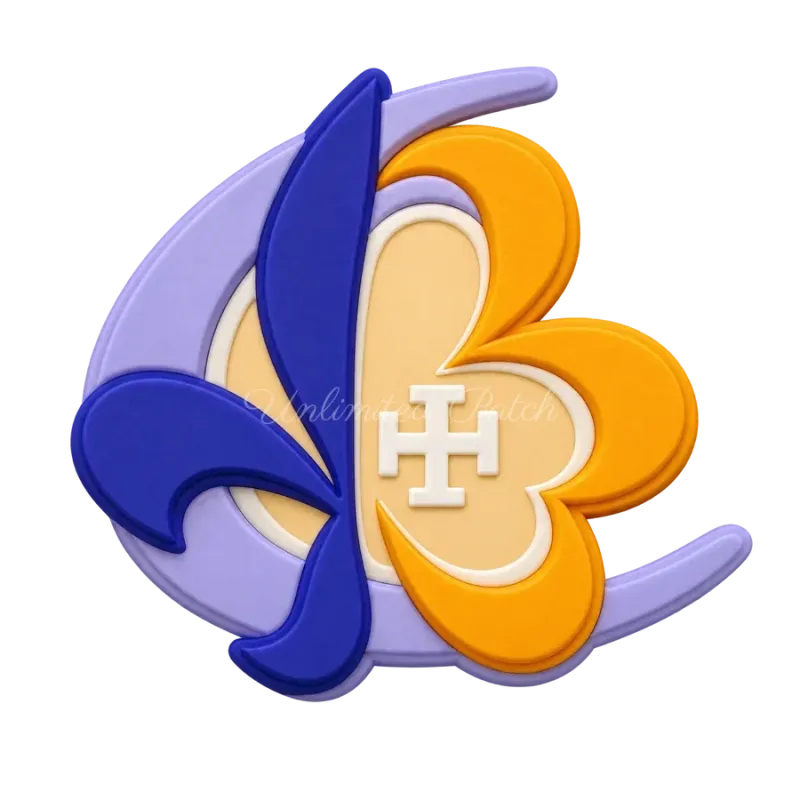 Scouts et Guides de France Themed Patch | 3D TPU Badge